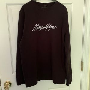 H&M black sweatshirt with logo